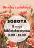 Biblioteka otwarta w sobotę 11 maja 2024r.