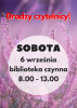 Biblioteka otwarta w sobotę 6 września 2025r.