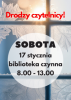 Biblioteka otwarta w sobotę 17 stycznia 2026r.