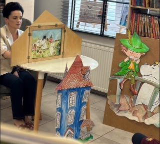 Przedszkolaki odkrywają świat Muminków i książek