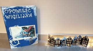 Wystawa na podstawie książki „Opowieść wigilijna”