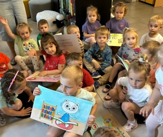 „Muchomorki” i „Krasnoludki” w bibliotece