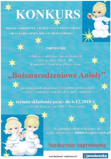 Konkurs plastyczny „Bożonarodzeniowe Anioły”