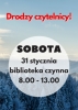 Biblioteka otwarta w sobotę 31 stycznia 2026r.