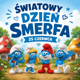 KARTKA Z KALENDARZA - Światowy Dzień Smerfa
